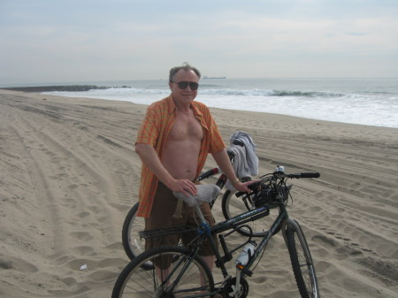 Beach biking