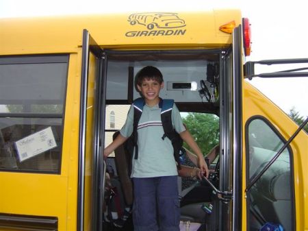 Alec's 1st day of 3rd grade 09-04