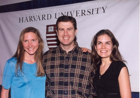 Friends at Harvard graduation