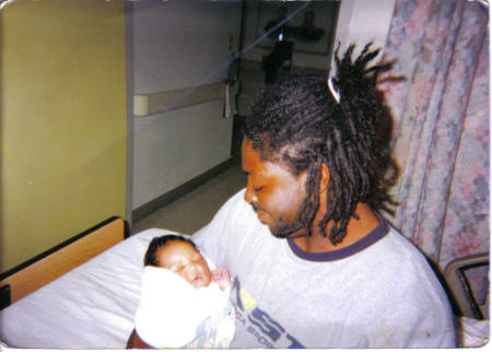 Me and B.J. when he was a baby