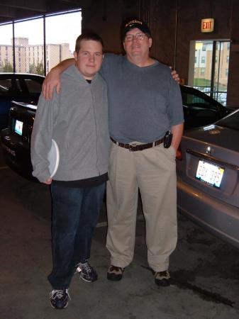 Me and my Son at Mizzou