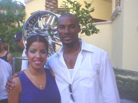 With Supermodel and Actor Tyson Beckford