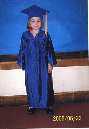 my daughter graduated kindergarten