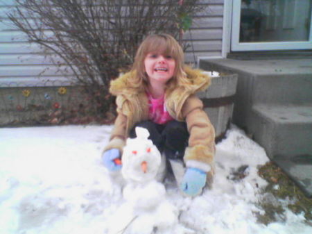 Ashlie's 1st snowman