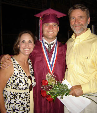 My son Aaron's Graduation in 2008