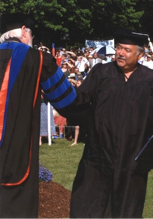 Graduation from Sonoma State University