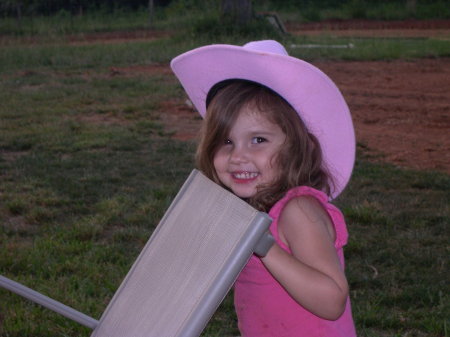 My pink cowgirl