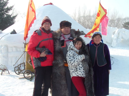 10 below in Harbin, China
