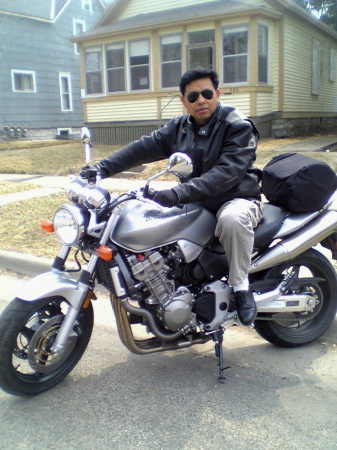 Pic on bike 2005