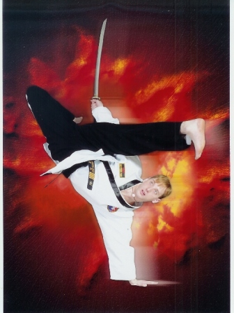 Handstand Kick with sword - 2006