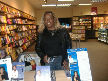 Signing in Laurel Mall in Maryland