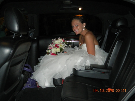MY BABY GIRL'S WEDDING DAY ( 9-10-2011)