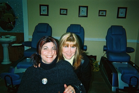 Jennifer and friend Tina..3/24/2006