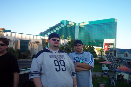 in front of mgm grand