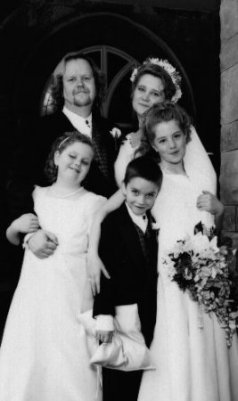 The Family on our Wedding Day