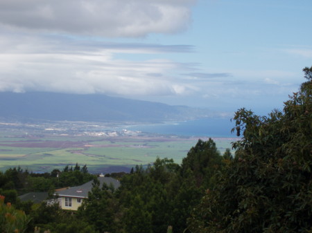 The View from Kula, upcountry, Maui