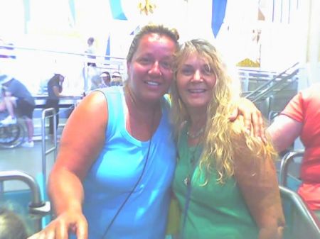 Me and my mom at Walt Disney