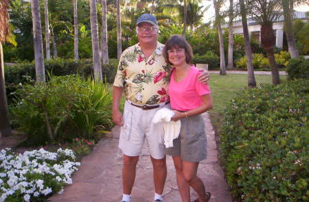 Jim and Lynn in Maui