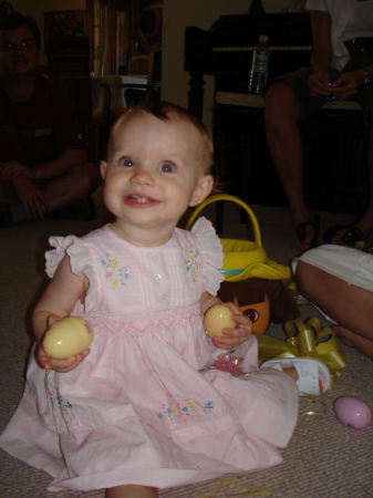 Abby at Easter