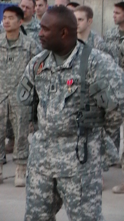 Awarded the Bronze Star