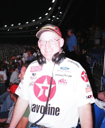 NASCAR and Texaco Havoline Racing fan