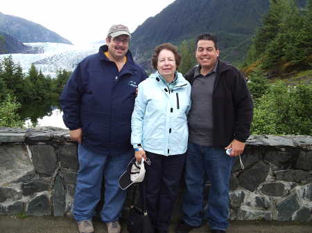 2006 Alaska Cruise Me,Mom,Greg