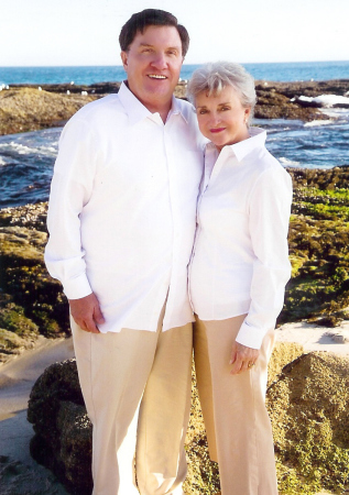 Elvin & Barbara Bounds - October 2007 at Laguna Beach