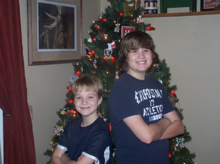 Justin & Jared ~ Xmas 2008