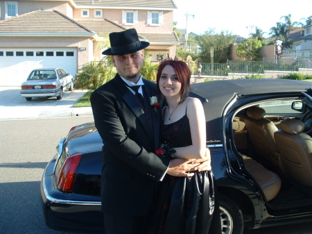My son and his girl going to prom