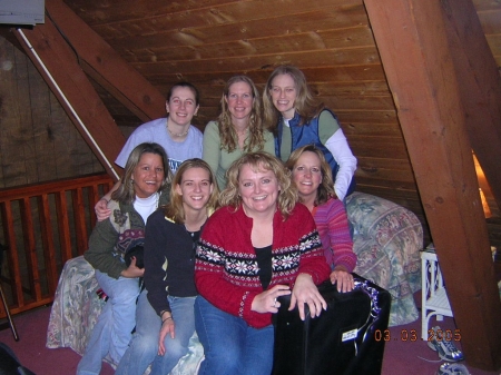 Ski trip 2005- all the girls