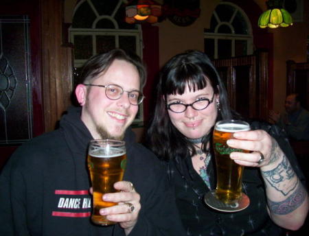 My Wife Mez and I on our honeymoon in Ireland