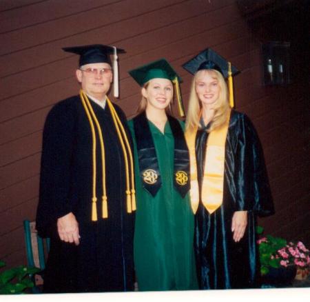 Graduating is a family affair! 2000