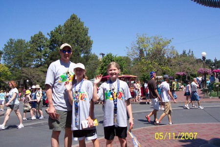 DisneyWorld 2007 with my girls