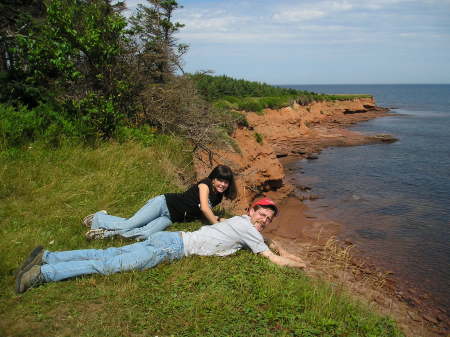 My Husband and Daughter in PEI