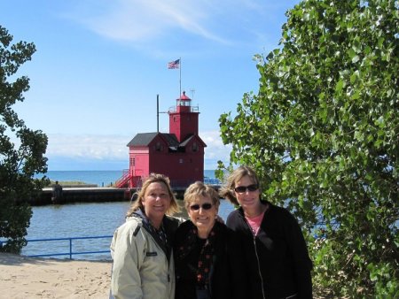 Holland with daughters 2009