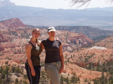 My daughters at Bryce Canyon, Utah