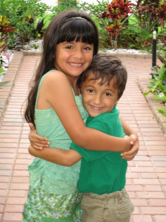 Grandchildren Alexa & Cristian