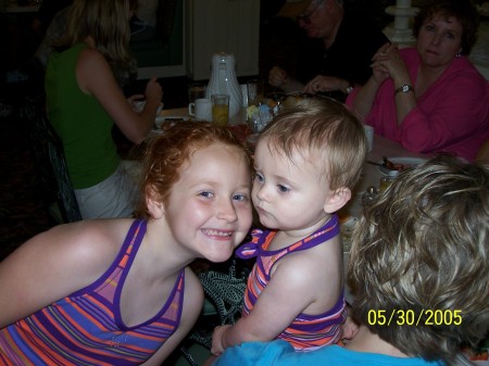 My Beautiful Granddaughters, Abbie and Amory