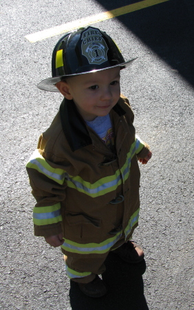 Aidan the Fireman!
