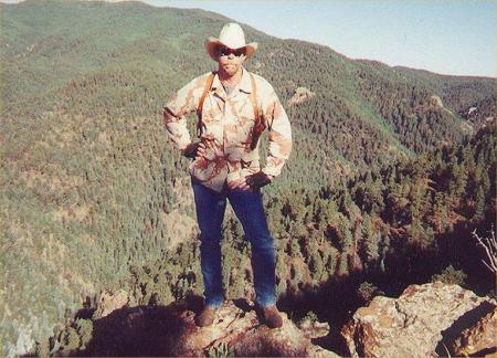 Me in mountains of northern New Mexico - where I vacation in the summer