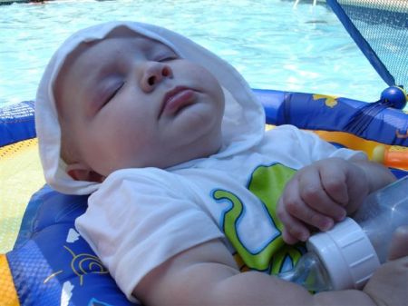 Sleeping in the Pool