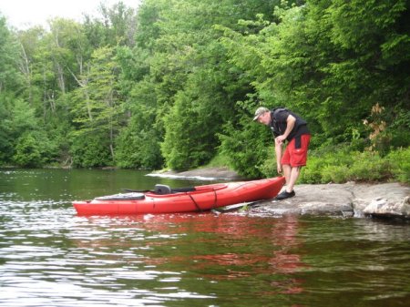 Kayaking at Cranberry Lake