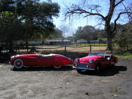 Jag and TR3