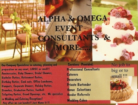 Alpha & Omega Event Consultants & More..