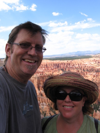 Bryce Canyon w/ wife Karen
