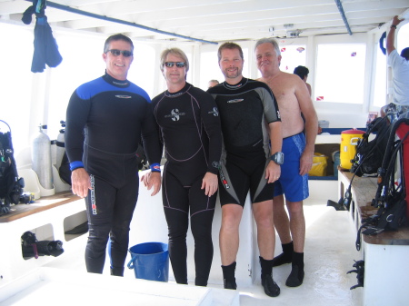Dive trip with friends