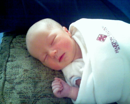 My newest Grandson, Adam Long born 10/26/2007