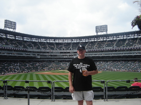 ME IN CENTER FIELD (WHITE SOX..CHICAGO)