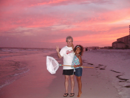 Hannah and me and the shell pink dawn