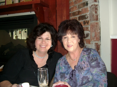 My sister Linda and me! 2/2009